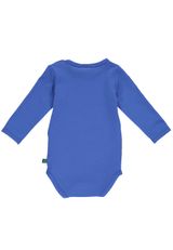 Fred s World by Green Cotton Langarmbody Unifarben blau 86 - 4