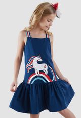 Denokids Print dunkelblau 104 - 4