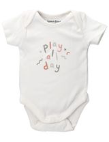 Homegrown Baby 3 Teile Body Play All Day creme 50/56 (Neugeborene) - 1