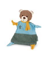 Sterntaler Schnuffeltuch Teddybär Ben Streifen Plüsch 27 cm 0+ Monate grün - 0