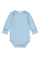 Green Cotton Langarmbody hellblau 80 - 0