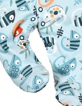 NINI Strampler Chamäleon blau - 3