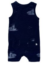 Ebbe Kids Strampler navy Navy Ships 62 (0-3 Monate) - 1
