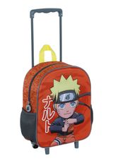 Naruto Chikara-Small 3D Backpack with Wheels Rucksack 34x26x13 cm rot Onesize Kinder - 1