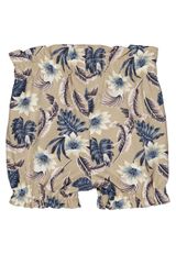 Müsli by Green Cotton Babyshorts Blumen beige 56/62 - 1