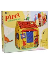 Pippi Spielzelt Pippi Langstrumpf CE-zertifiziert 85x85x108 cm 12+ Monate blau - 4