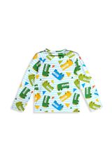 Denokids Alloverprint gruen 80 - 1