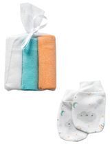 Rock A Bye Baby Boutique 8 pièces Ensemble Nuages Blanc - 5