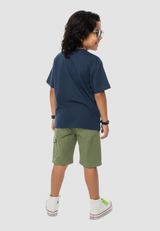 Denokids Set Print blau 140 - 8