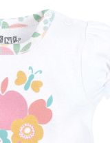NINI T-shirt Volant Blanc - 2