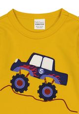 Fred s World by Green Cotton Langarmshirt Unifarben gelb 86 - 2