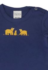 Fred s World by Green Cotton Langarmbody Unifarben blau 68 - 2