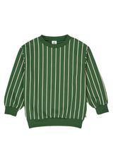 Müsli by Green Cotton Sweatshirt Streifen grün 86 - 0