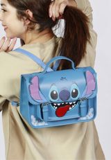 Disney Lilo and Stitch Tongue-Satchel Shoulder Bag-Backpack 27x20x11,5 cm einfarbig blau Onesize Kinder - 4