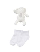 Rock A Bye Baby Boutique 4 pièces Ensemble Ours Blanc 0-3M (62 cm) - 3