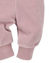 Pinokio Hose Velours rosa 56 (Neugeborene) - 2