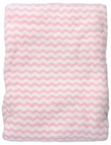 Snuggle Tots 2 Teile Set Teddybär Zickzack 75x75 cm rosa - 2