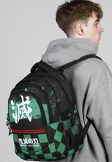 Demon Slayer Sutoriku-PLUS Running Rucksack 34x46x21 cm grün Onesize Kinder - 4