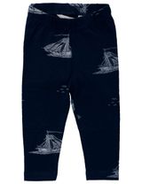 Ebbe Kids Leggings Schiff navy Navy Ships 74 (6-9 Monate) - 0