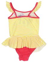 Disney Badeanzug Minnie Mouse Streifen gelb 116/122 (6-7 Jahre) - 1