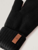 BabyMocs Handschuhe Fleece schwarz Onesize Eltern - 1