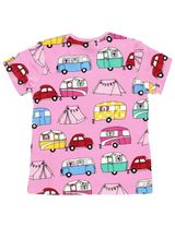 Villervalla T-Shirt Wohnwagen rosa 140 (9-10 Jahre) - 1