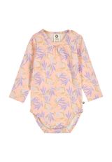 Green Cotton Langarmbody multicolor 56 - 0