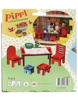 Pippi 5 pièces Maisons de poupées 85x50x35 mm 3+ ans Multicolore - 2