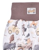 NINI Hose Tiere weiß 62 (0-3 Monate) - 1