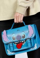 Disney Lilo and Stitch Tongue-Satchel Shoulder Bag-Backpack 27x20x11,5 cm einfarbig blau Onesize Kinder - 6