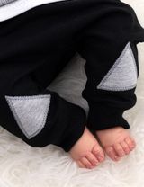 Baby Sweets 2 Teile Set Triangle schwarz - 6