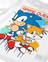 Sega 2 Teile Schlafanzug Sonic weiß/blau 122 (6-7 Jahre) - 3