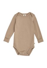 Green Cotton Langarmbody braun 92 - 0