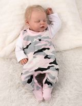 Baby Sweets 2 Teile Set Camouflage weiß Newborn (56) - 3