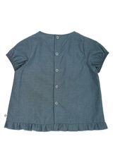 Green Cotton Baby T-shirt blau 68 - 1