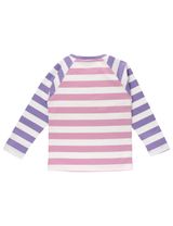 Villervalla Langarmshirt Streifen rosa 122 (6-7 Jahre) - 1