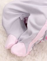 Baby Sweets Strampler Little Cupcake grau 56 (Neugeborene) - 5