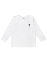 MaBu Kids Langarmshirt Fairy weiß - 0