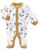 BAMAR Schlafanzug Indianer senfgelb 50 (Neugeborene) - 0