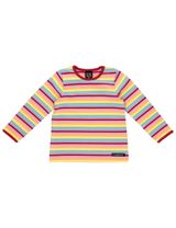 Villervalla Langarmshirt Streifen bunt rosa 152 (11-12 Jahre) - 0