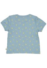 Müsli by Green Cotton Babyshirt Alloverprint blau 80 - 1