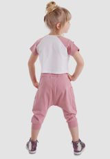 Zweiteiler Mädchen pink 104 - 7
