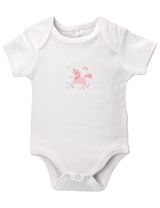 Rock A Bye Baby Boutique 10 Teile Set Einhorn weiß 50/56 (Neugeborene) - 1