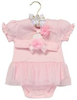 Rock A Bye Baby Boutique 2 pièces Ensemble Volant Rose - 1