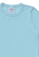 Fred s World by Green Cotton Langarmshirt Unifarben hellblau 86 - 2
