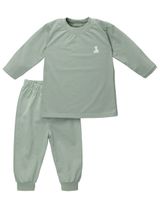 MaBu Kids 2 pièces Pyjama Ours blanc Bruno, l'ours polaire Vert 18-24M (92 cm) - 0