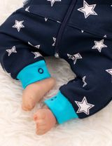 Baby Sweets Strampler Sterne blau 56 (Neugeborene) - 3