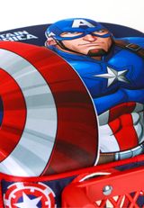 Marvel Captain America Patriot-Small 3D Backpack with Wheels Rucksack 34x26x13 cm blau, rot Onesize Kinder - 4