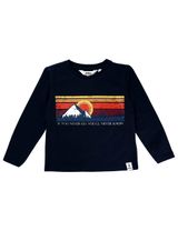 Ebbe Kids Langarmshirt dunkelblau Mountain navy 128 (7-8 Jahre) - 0