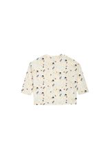 Green Cotton Langarmshirt creme 74 - 1